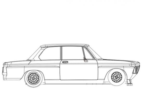 Revo Slot 1/32 BMW 2002 White Kit